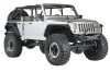Axial 2012 Jeep Wrangler Unlimited Rubicon Complete Body Set (Clear) AX04035